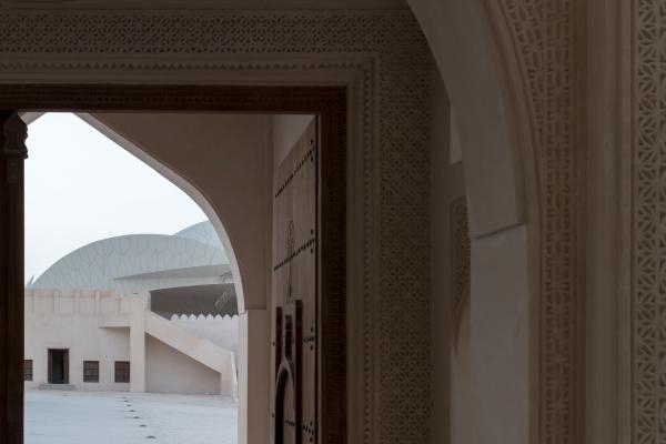 卡塔尔博物馆中现代与古老交织 ©Iwaan Baan