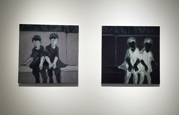 林山“客厅”展览现场。图片来源：张婷