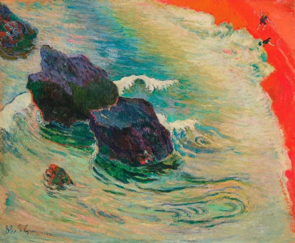 保羅·高更《海浪》