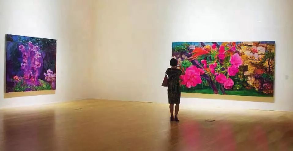 始终是开始——周春芽作品 展览现场