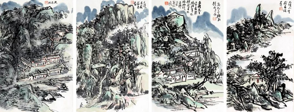 黄宾虹 1865-1955 峨眉纪游