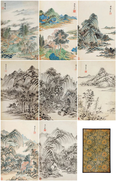 王时敏《仿古山水册》