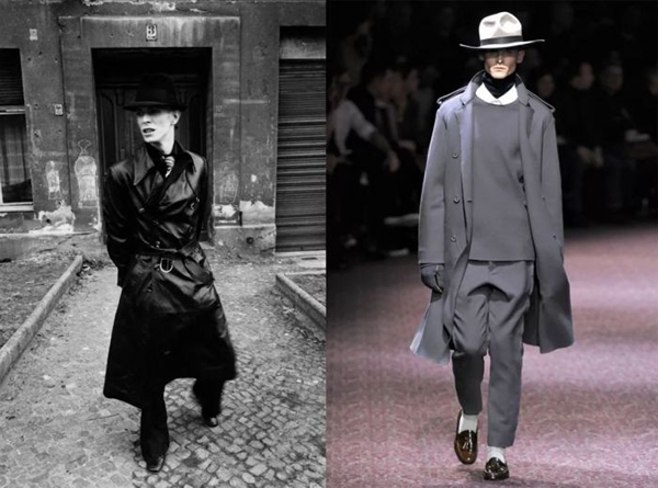  Bowie的绅士形象渗入了整季Lanvin AW2011