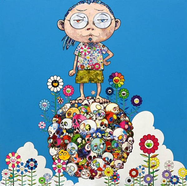 村上隆早期自画像
