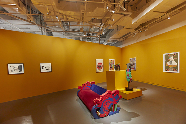 “田名网敬一作品展”现场，致谢艺术家及chi K11艺术空间_1