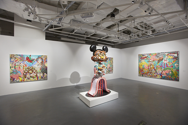“田名网敬一作品展”现场，致谢艺术家及chi K11艺术空间_2