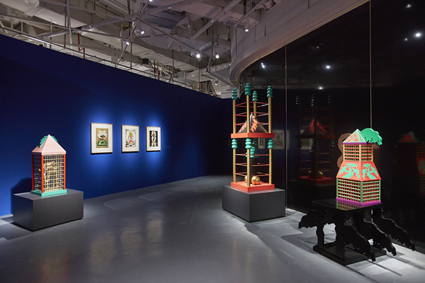 “田名网敬一作品展”现场，致谢艺术家及chi K11艺术空间_4