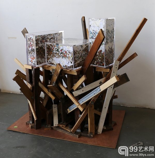 《标本2018-1》122×153×124.5cm 综合材料 2018