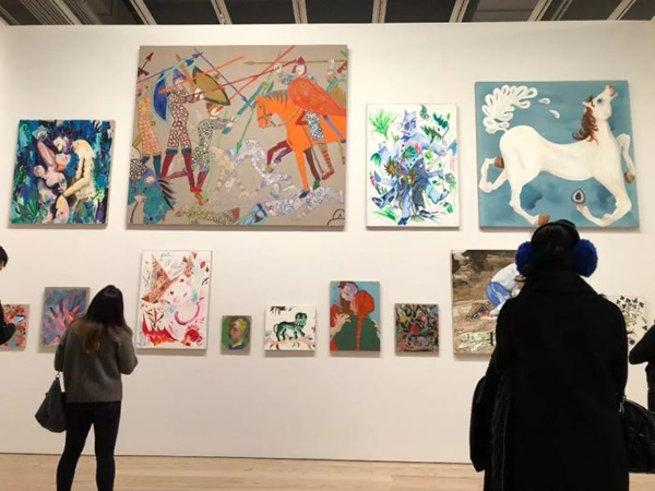 Whitney 美术馆，Laura Owens展览