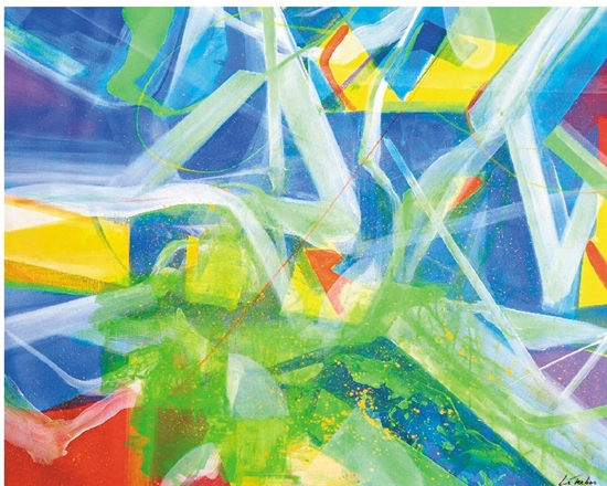 李克宝 无题 80×100cm