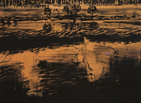 安塞姆·基弗（德国） 阿拉里希的坟墓 220cm×300cm 布面油彩 1975