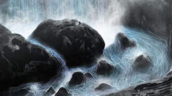 Vortex of Water Particle teamLab, 2014, Digital Work