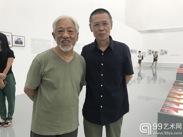 开幕式现场栗宪廷与李路明