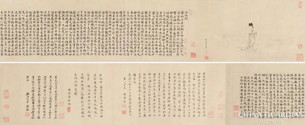 仇英、祝允明（款） 洛神赋图卷