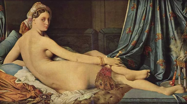 Grande Odalisque, Jean Auguste Dominique Ingres, 1814 