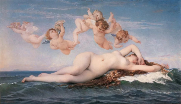 La naissance de Vénus,Cabanel,1863