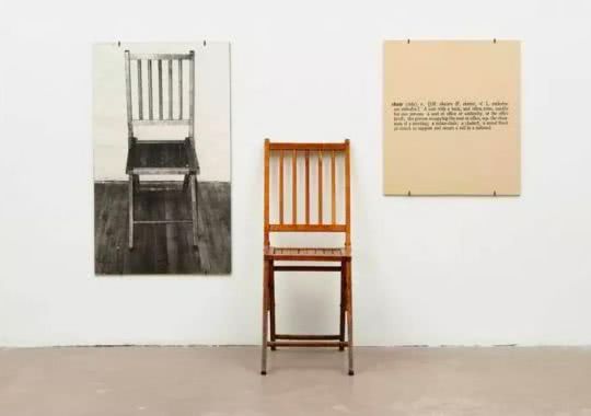 One and ThreeChairs/ Joseph Kosuth / 1965