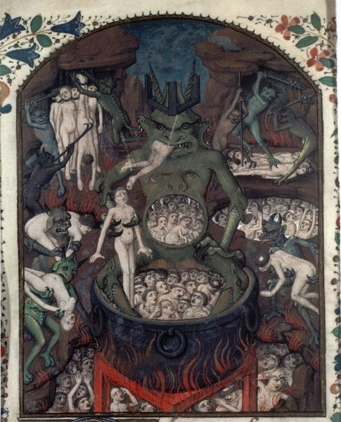 《上帝之城》（Cite de Dieu Fol），鲁昂埃切维纳奇地区手抄本插画大师，约1460年