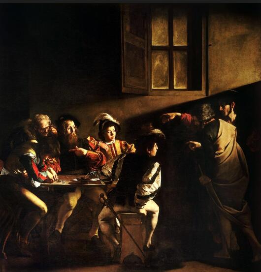 卡拉瓦乔《The Calling of St.Matthew》