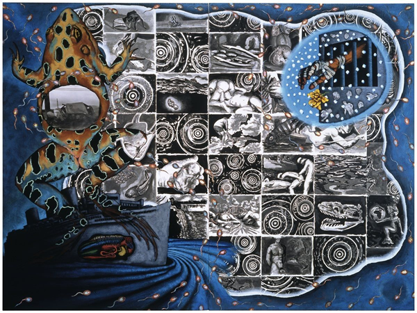 David Wojnarowicz, Fire, 1987