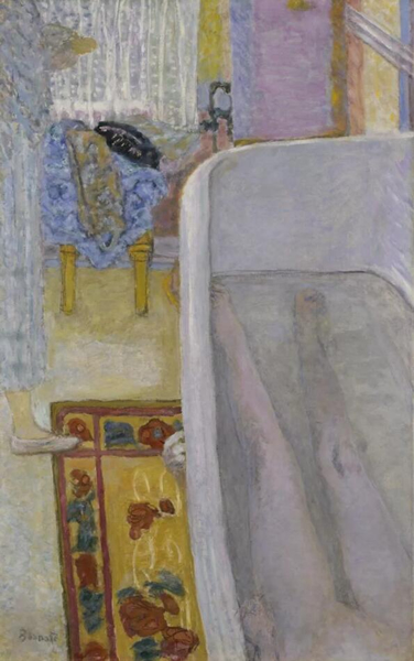 《浴室里的裸体》（Nude in theBath），1925年