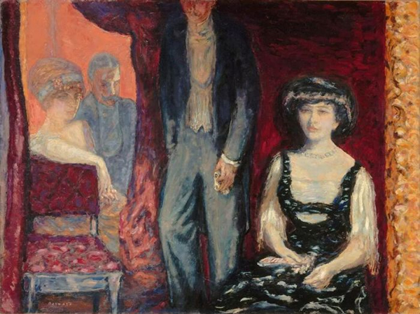 The Lodge，1908年，Pierre Bonnard，奥赛美术馆藏