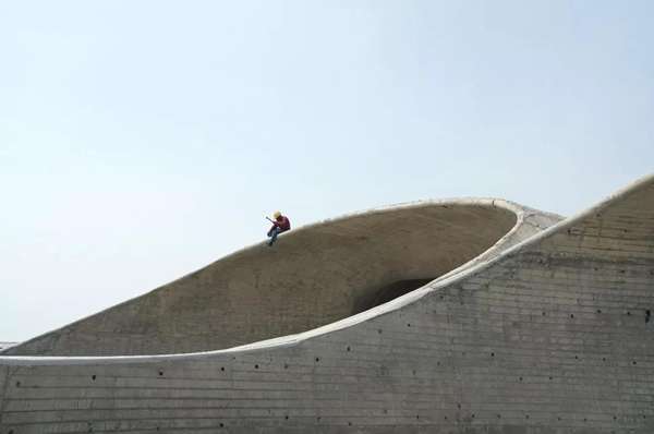 UCCA沙丘美术馆现场图，图片由OPEN建筑事务所提供。