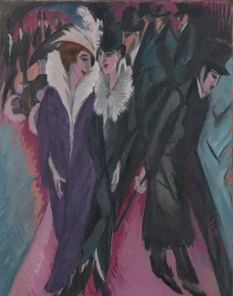 基希纳 Ernst Ludwig Kirchner 作品