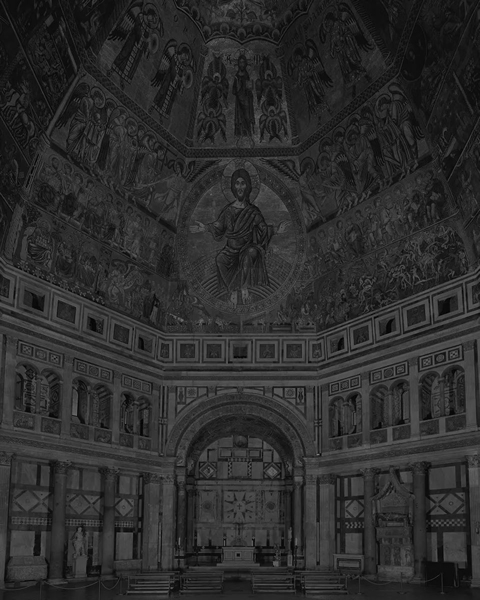 © HIROSHI SUGIMOTO, Duomo, Florence, from _Gates of Paradise_ series, 2017. Courtesy of Galleria Continua (San Gimignano, Beijing, Les Moulins, Habana) 2018影像上海『焦点』版块参展作品