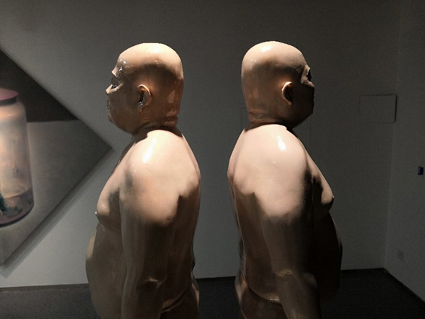 戴增钧作品现场