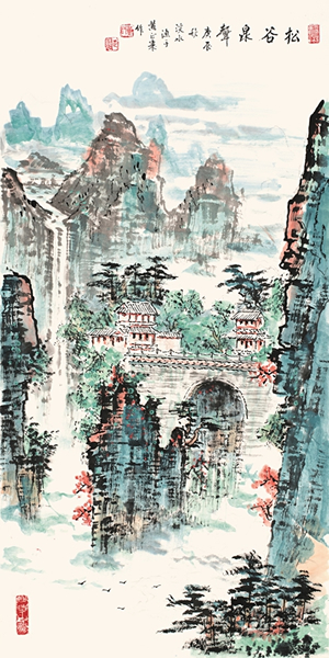 黄正襄画作