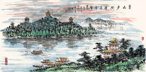 黄正襄画作