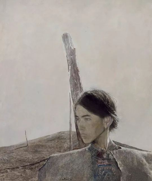 午后 92x78cm  布面油画 1990年