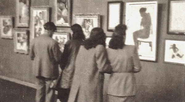 1946 年，巴黎国立美术学院大画廊举办的