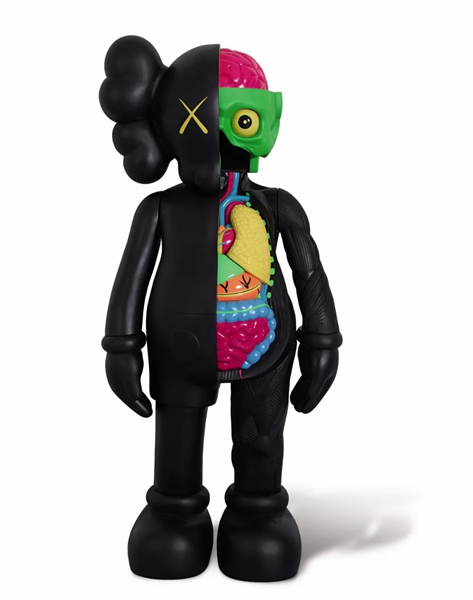 KAWS《ORIGINALFAKE同伴（黑色）》