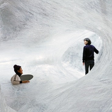 Numen/For Use，Tape，东京华歌尔艺术中心 Spiral花园展览现场。图片由Numen/For Use提供