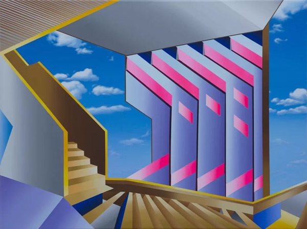 SEO  《如歌的曲调》 布面丙烯 60x80cm 2016年
