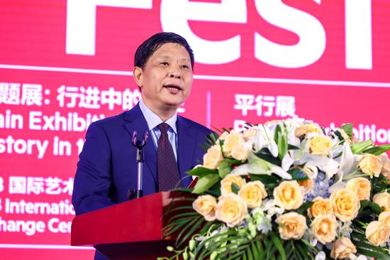 王毅-北京798艺术区管理委员会党组书记、主任，图片由北京798艺术区管委会提供