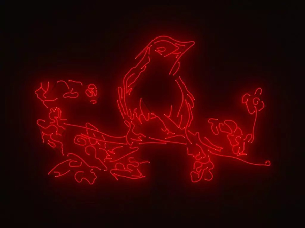 翠西·艾敏，《我最心爱的小鸟》（My Favourite Little Bird），2010。图片致谢白立方画廊