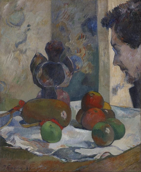 Paul Gauguin, Still Life with Profile of Laval, 1886