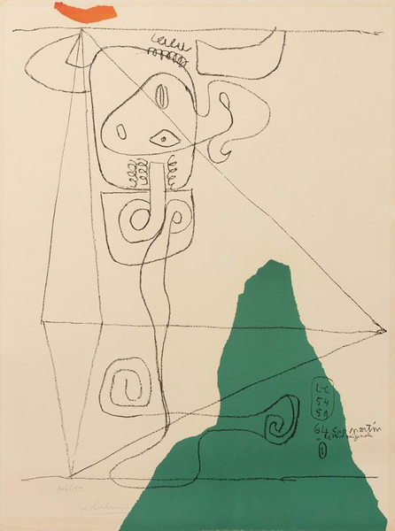 Le Corbusier, «Taureau I», 1964. © FLC/BONO. Oslo kommune. Photo: Werner Zellien