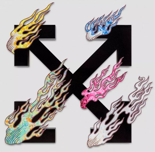 Takashi Murakami and Virgil Abloh, “TIMES:FAMES”,2018