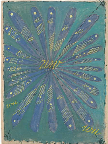 Hilma af Klint, Primordial Chaos, No. 25, Group I, 1906-7