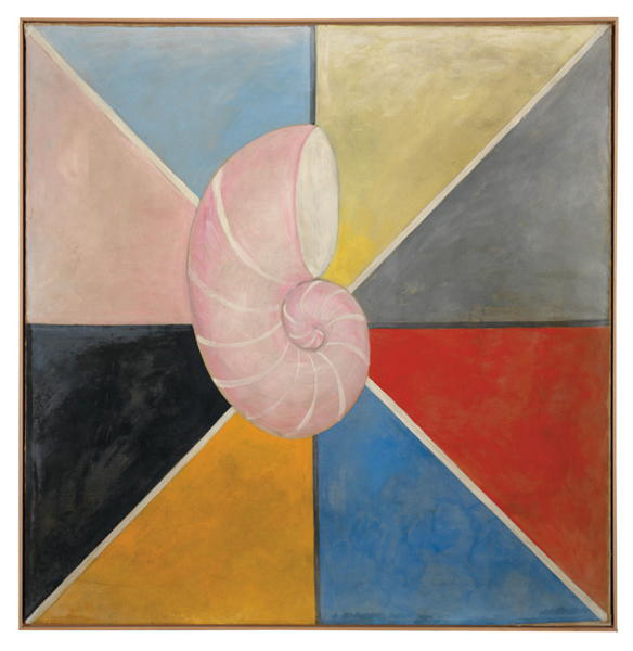 Hilma af Klint, The Swan, No. 20, Group IX, 1914-15