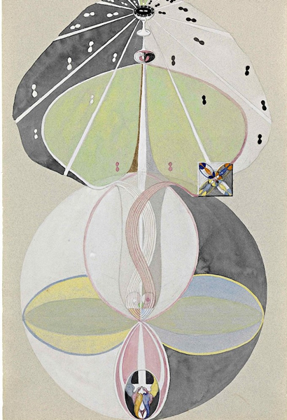 Hilma af Klint, Tree of Knowledge Series, No 5, 1913-15