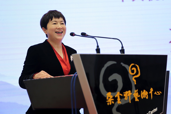 （中共杭州市临安区委常委、宣传部长李赛文致辞）