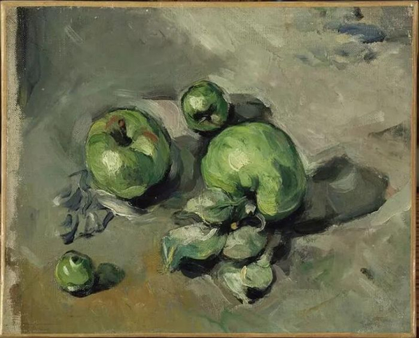 《绿苹果》（Pommes vertes）