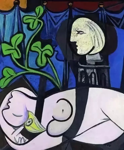 皮诺藏品：毕加索作品《Nude，Green Leaves, and Bust》
