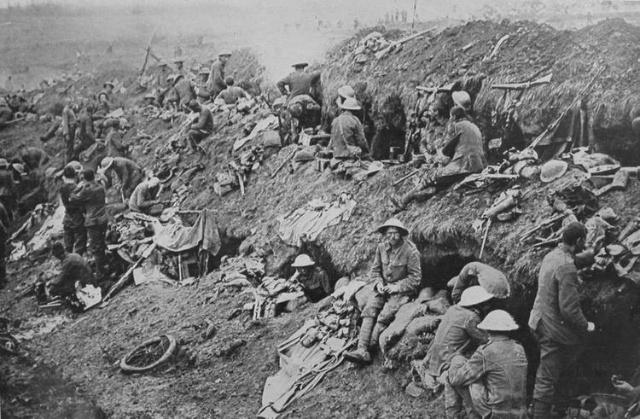 图为一战中的士兵 图片来源：World War One Photos