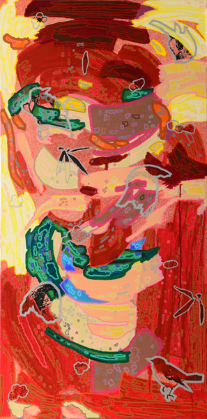 JZY2(4)100x50cm 综合材料 2017